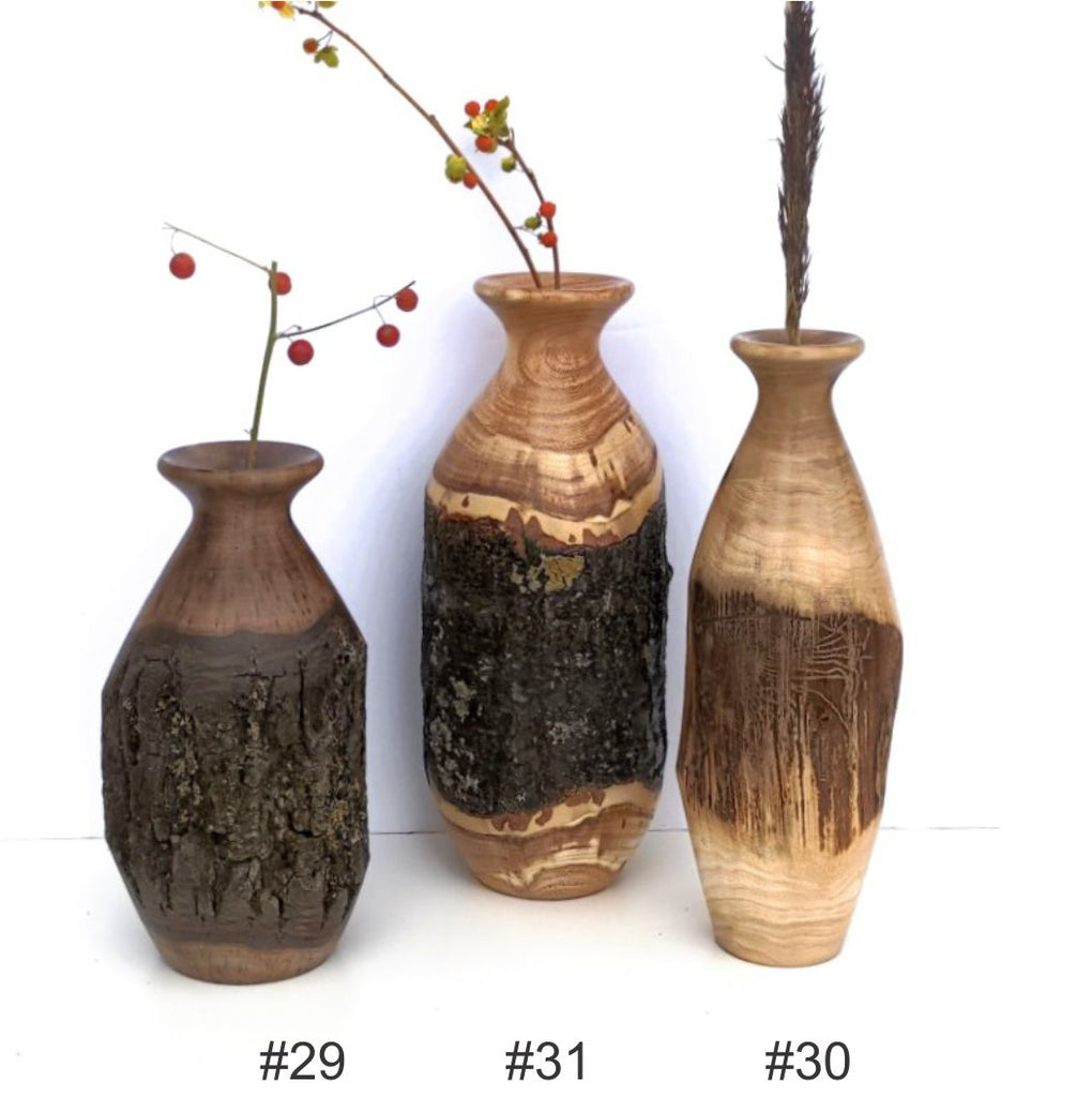 Wood vase by Larry Cluchey