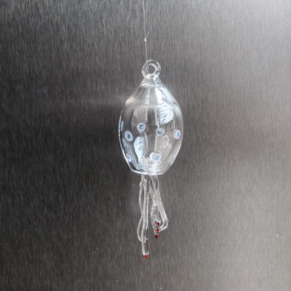 6 Jellyfish Ornament by Otter Rotolante Glass
