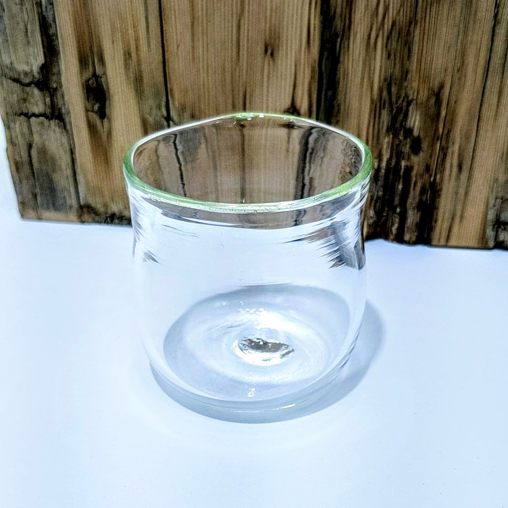 Light Green Fun Cup by Otter Rotolante Glass