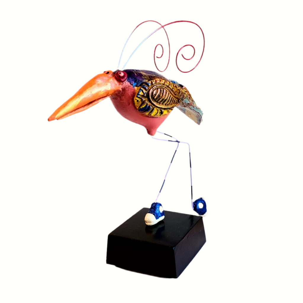 Birds in tennis shoes by Steven McGovney