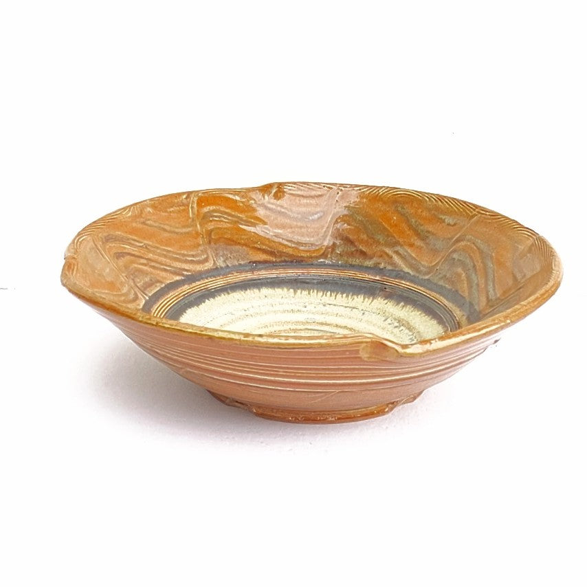 Ceramic serving bowl by Canadian potter Wayne Cardinalli