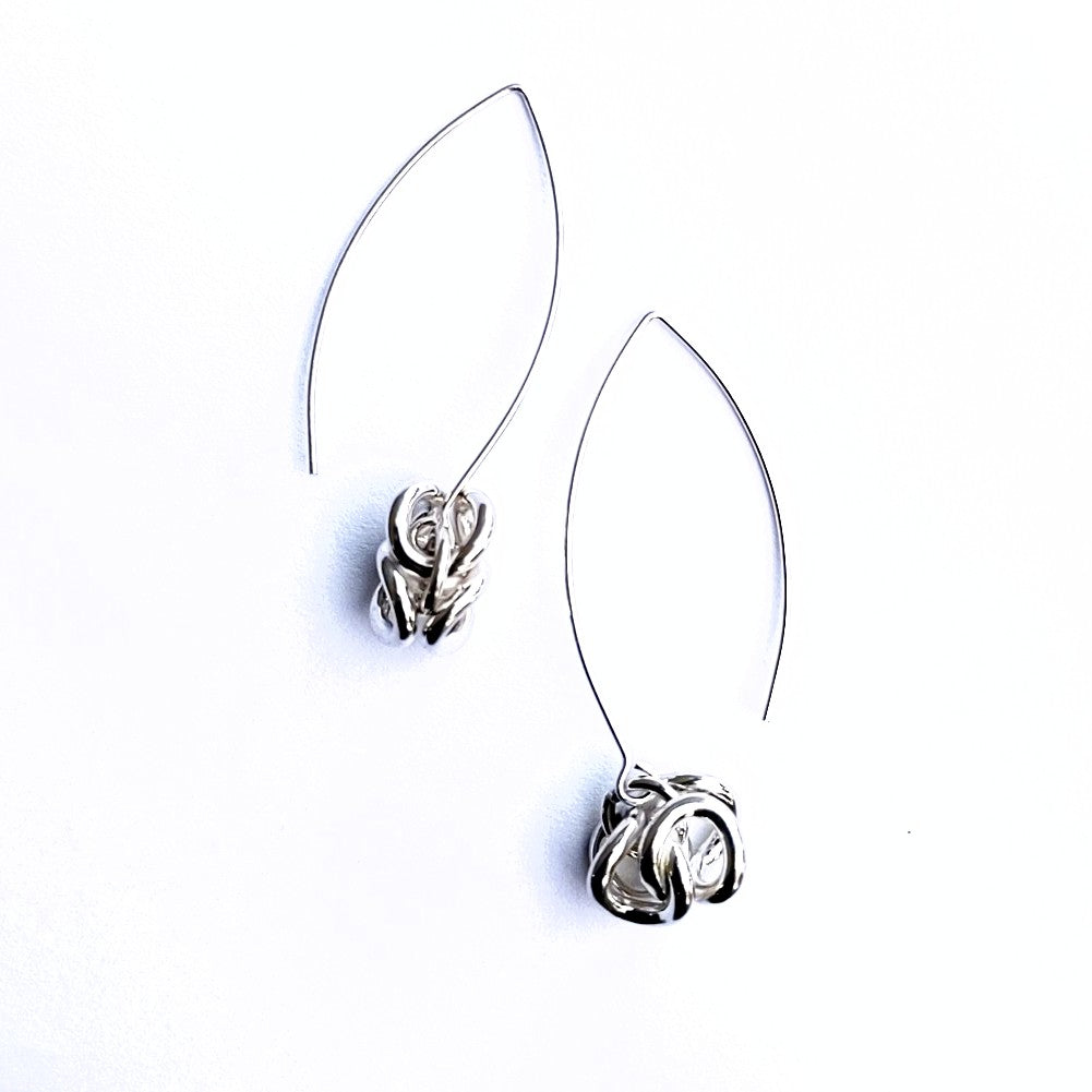 Hugs sterling silver earrings by Constantine Designs