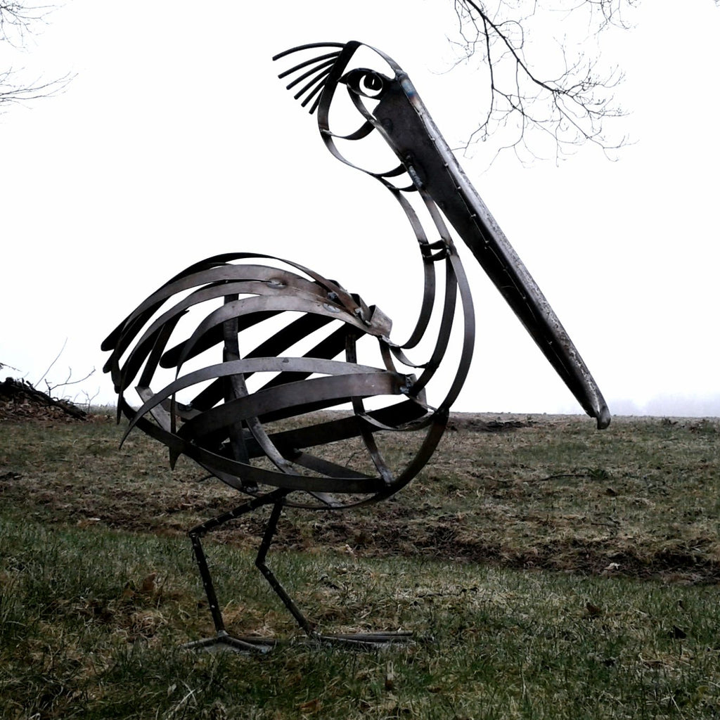 Metal Sculpture by Styll Owner Heather Zondervan