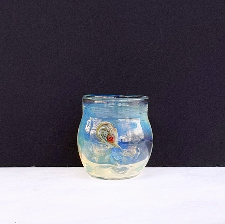 Sealife Ocean Cup by OT Glass, Otter Rotolante