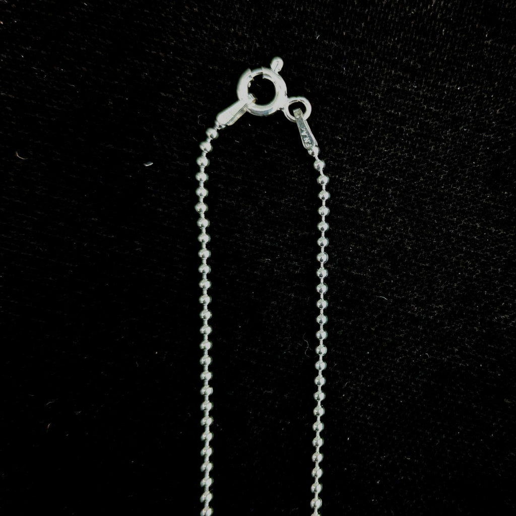 chain detail, sterling silver