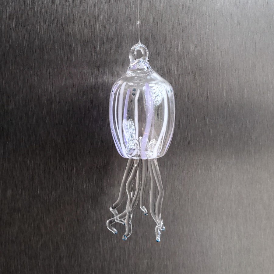 2 Jellyfish Ornament by Otter Rotolante Glass