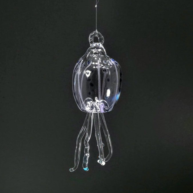 7 Jellyfish Ornament by Otter Rotolante Glass
