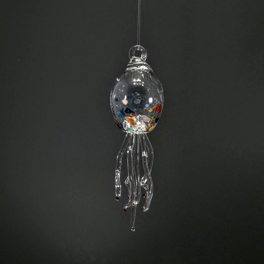 16 Jellyfish Ornament by Otter Rotolante Glass