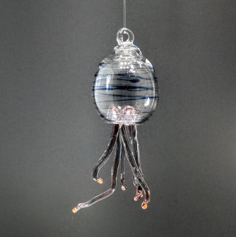21 Jellyfish Ornament by Otter Rotolante Glass