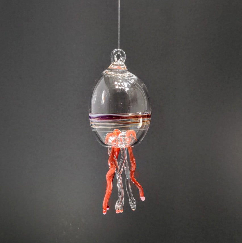 22 Jellyfish Ornament by Otter Rotolante Glass