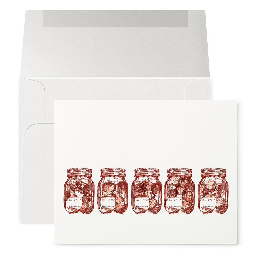 Strawberry Jam Card by Petits Mots