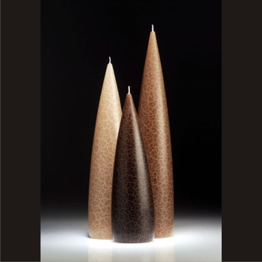 Taupe slim Barrick Candle grouping