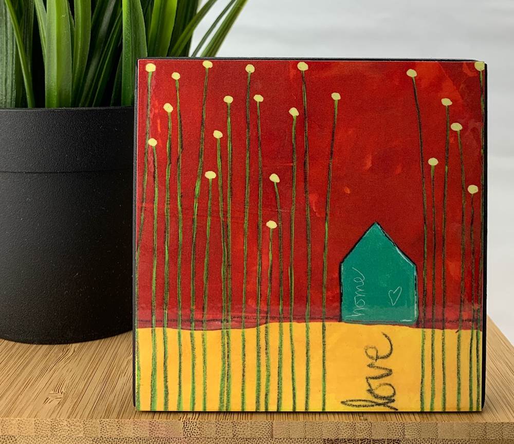 Tall House Plaque – Styll Gallery