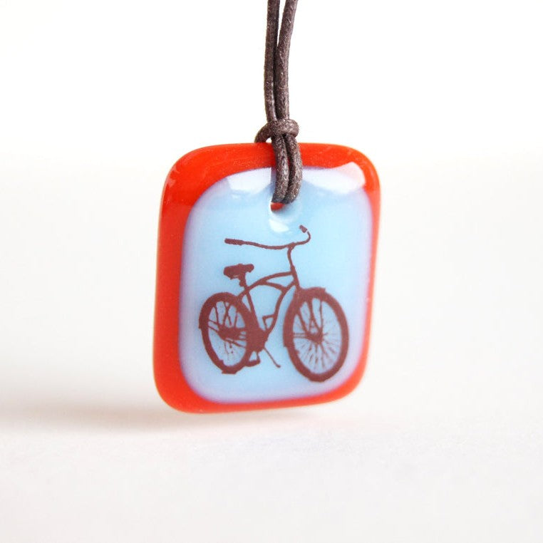 Glass Pendant by Leila Cools